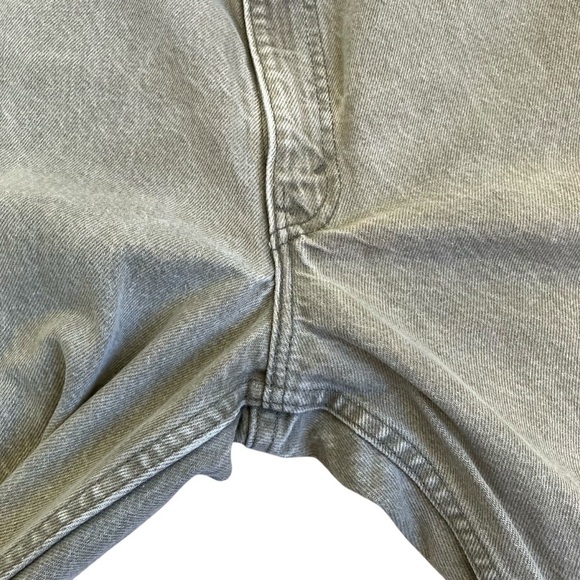 Vintage 90s Levi’s 550 Jeans Relaxed Fit Tapered Leg Faded Green Grey USA 36x32 - Picture 7 of 16